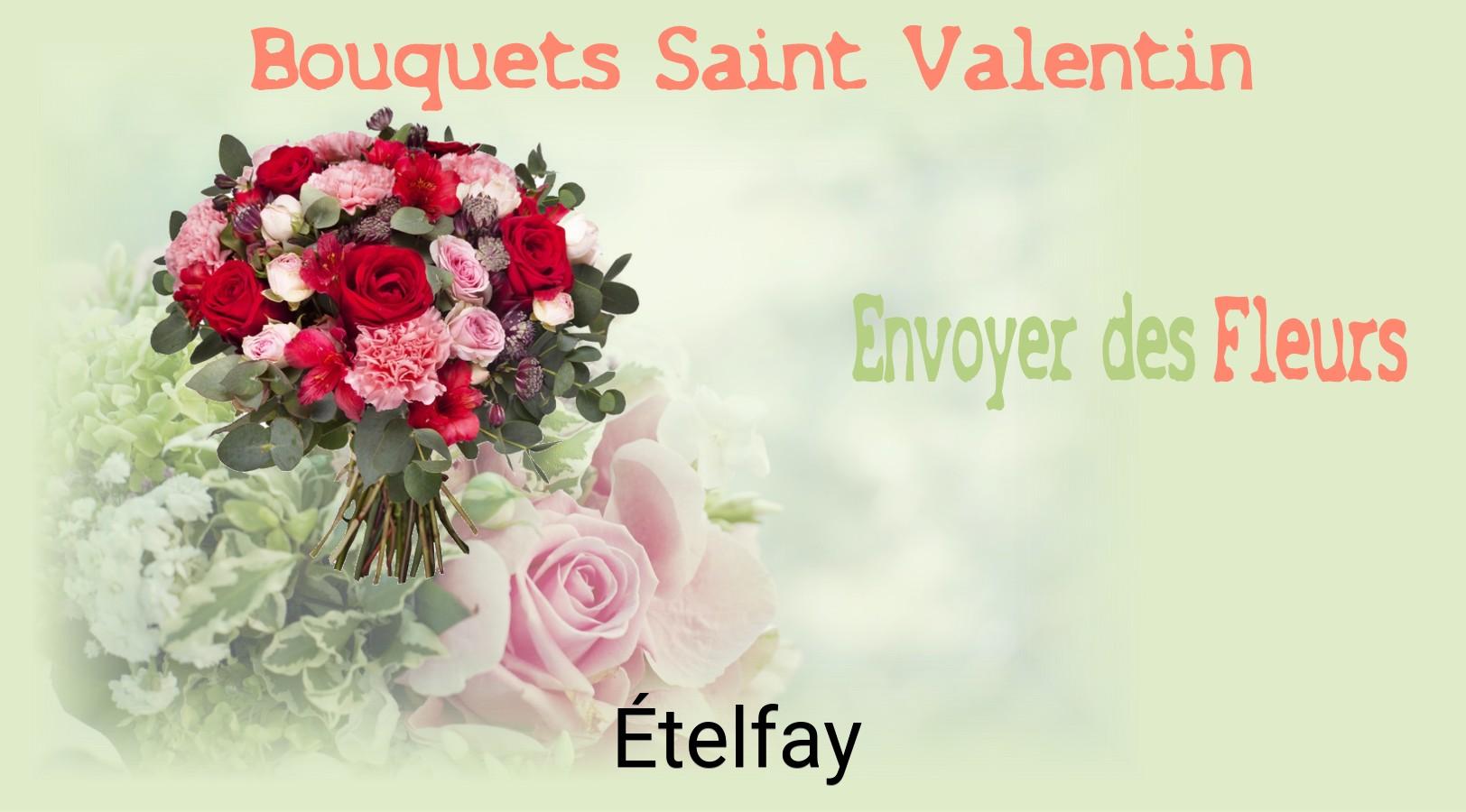 Roses de Saint-Valentin livrées à Ételfay